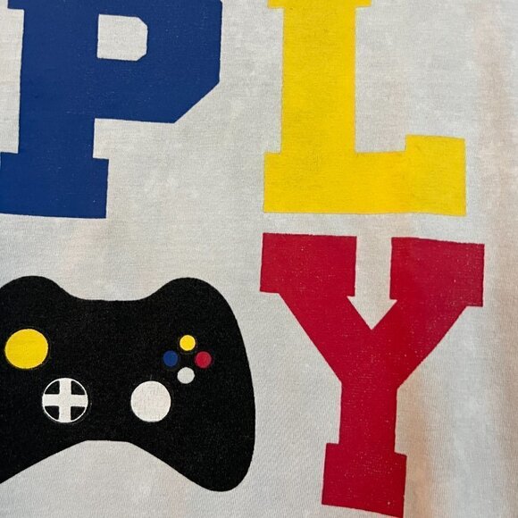 Mish Boys Short Sleeve Tee Shirt Game Console Printed Size 3 - Picture 4 of 6